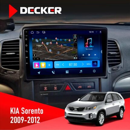 Штатна магнітола KIA Sorento 2009-2012 Decker D10-008 8x128 DSP 4G