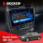 Штатна магнітола Hyundai Sonata (EF) 2001-2012 Decker D9-008 8x128 DSP 4G