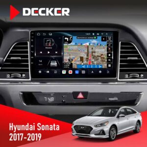 Штатна магнітола Hyundai Sonata 2017-2019 CAN Decker D9-011 4x64 DSP 4G 360