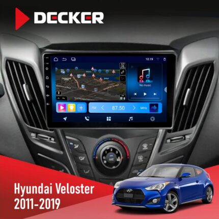 Штатна магнітола Hyundai Veloster Decker D9-008 8x128 DSP 4G