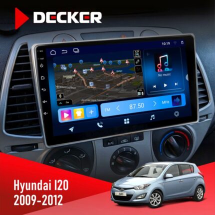 Штатна магнітола Hyundai I20 Decker D9-008 8x128 DSP 4G