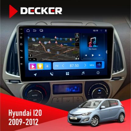 Штатна магнітола Hyundai I20 2009-2012 Climate Decker D9-008 8x128 DSP 4G