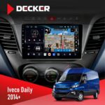 Штатна магнітола Iveco Daily 2014 Decker D9-011 4x64 DSP 4G 360 — мультимедійний центр на Android 15