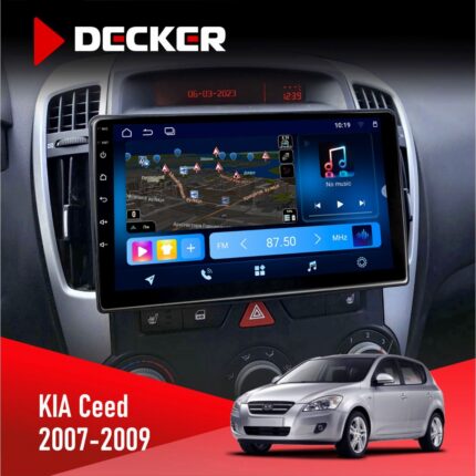 Штатна магнітола KIA Ceed 2007-2009 Decker D9-008 8x128 DSP 4G