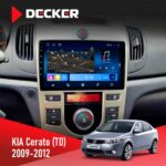 Штатна магнітола KIA Forte (TD) 2009-2012 Climate Decker D9-008