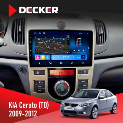Штатна магнітола KIA Forte (TD) 2009-2012 Climate Decker D9-008
