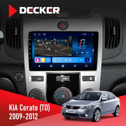 Штатна магнітола KIA Forte (TD) 2009-2012 Decker D9-008 8x128 DSP 4G