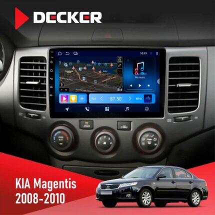 Штатна магнітола KIA Magentis 2008-2010 Decker D9-008 8x128 DSP 4G