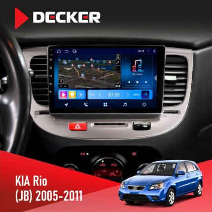 Штатна магнітола KIA Rio JB Decker D9-008 8x128 DSP 4G