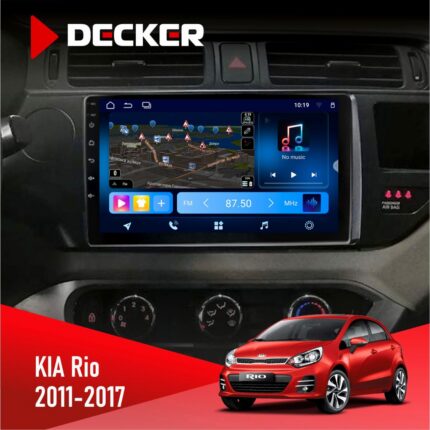 Штатна магнітола KIA Rio Decker D9-008