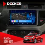 Штатна магнітола KIA Rio 2015-2017 Decker D9-008 8x128 DSP 4G