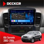 Штатна магнітола KIA Sorento (BL) 2002-2006 Decker D9-008