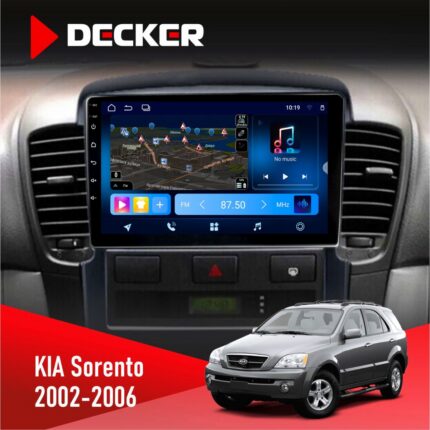 Штатна магнітола KIA Sorento (BL) 2002-2006 Decker D9-008