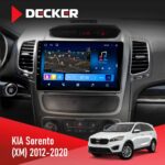 Штатна магнітола KIA Sorento 2012-2020 Decker D9-008 8x128 DSP 4G