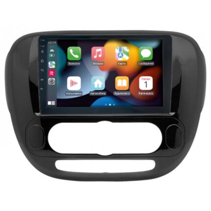 Штатна магнітола Decker D9 008 KIA Soul 2013-2019 – вигляд збоку