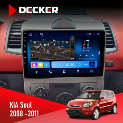 Штатна магнітола Kia Soul 2008-2011 Decker D9-008 8x128 DSP 4G