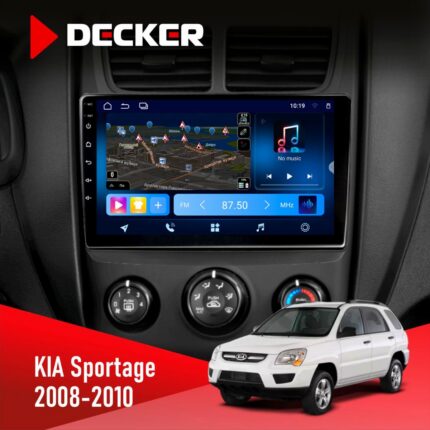 Штатна магнітола KIA Sportage 2008-2010 Decker D9-008 з екраном