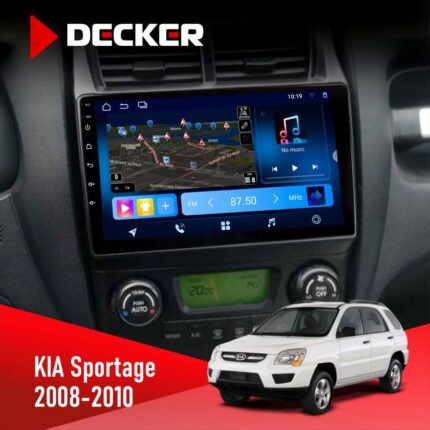 Штатна магнітола KIA Sportage 2008-2010 Climate Decker D9-008 8x128 DSP 4G