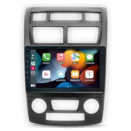 Штатна магнітола KIA Sportage 2008-2010 Climate Decker D9-008 8x128 DSP 4G – вигляд збоку
