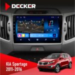 Штатна магнітола KIA Sportage 3 2011-2016 CAN Decker D9-008 з 4G