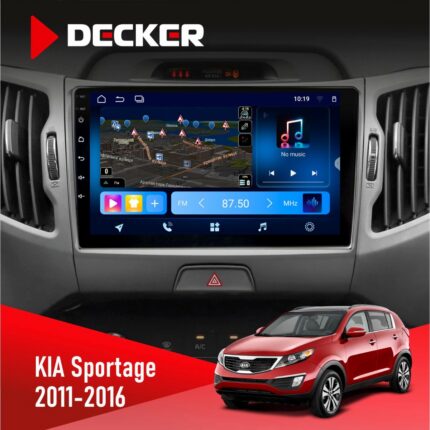 Штатна магнітола KIA Sportage 3 2011-2016 CAN Decker D9-008 з 4G
