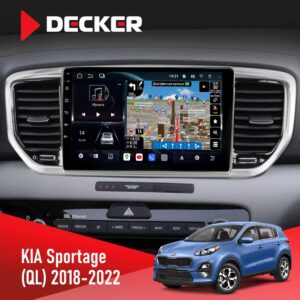 Штатна магнітола Kia Sportage 4 2018-2020 Decker D9-011 4x64 DSP 4G 360