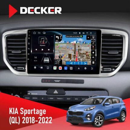 Штатна магнітола Kia Sportage 4 2018-2020 Decker D9-011 4x64 DSP 4G 360
