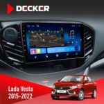 Штатна магнітола Lada Vesta Decker D9-008 8x128 DSP 4G