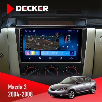 Штатна магнітола Mazda 3 2004-2008 Decker