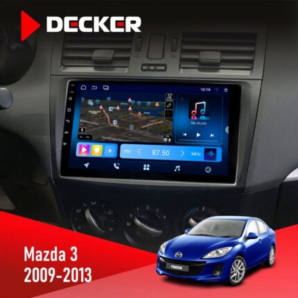Штатна магнітола Mazda 3 2009-2013 Decker D9-008 8x128 DSP 4G