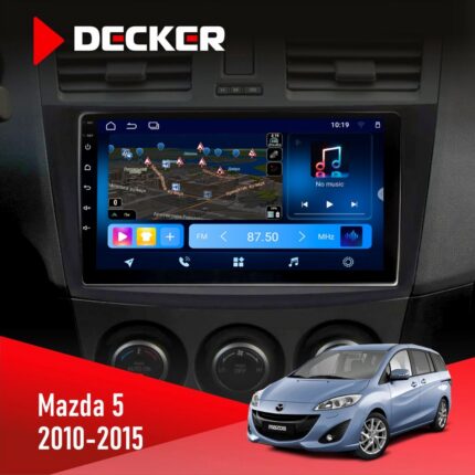 Штатна магнітола Mazda 5 Decker