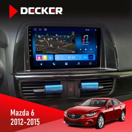 Штатна магнітола Mazda 6 Decker