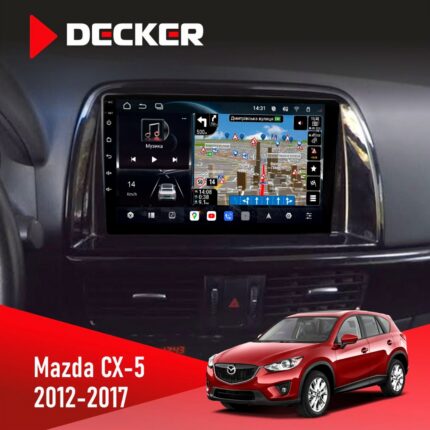 Штатна магнітола Mazda CX-5 2012-2017 Decker D9-011 4x64 DSP 4G 360