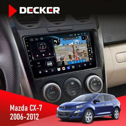 Штатна магнітола Mazda CX-7 2006-2012 Decker D9-011 4x64 DSP 4G 360