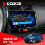 Штатна магнітола Mitsubishi ASX 2010-2016 Decker D10-008 8x128 DSP 4G