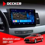 Штатна магнітола Mitsubishi Lancer X Decker D10-008 8x128 DSP 4G