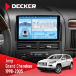Штатна магнітола Jeep Grand Cherokee 1998-2005 Decker D9-010 6x128, DSP, 4G, 2K