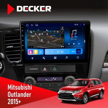 Штатна магнітола Mitsubishi Outlander 2015+ Decker D10-008 8x128 DSP 4G