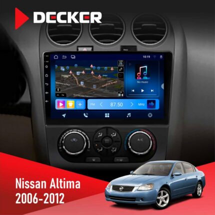 Штатна магнітола Nissan Altima 2008-2011 Decker D10-008 8x128 DSP 4G