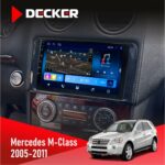 Штатна магнітола Mercedes-Benz M-Class (W164) 2005-2011 AMP Decker D9-008 8x128 DSP 4G