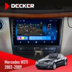 Штатна магнітола Mercedes-Benz E-Class (W211) 2002-2009 Decker D9-008 8x128 DSP 4G