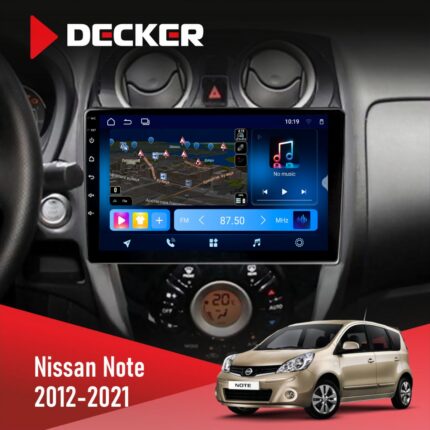 Штатна магнітола Nissan Note Decker D10-008 8x128 DSP 4G