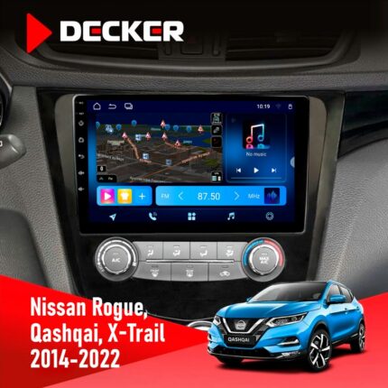 Штатна магнітола Nissan Qashqai Decker D10-008