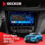 Штатна магнітола Nissan Qashqai X Trail Decker D10-008