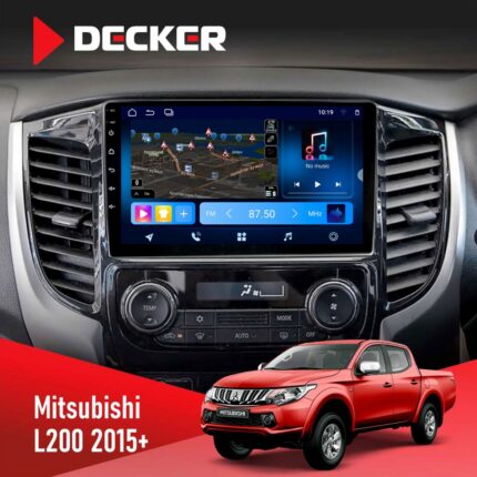 Штатна магнітола Mitsubishi L200 2015+ Climate Decker D9-008 з 4G