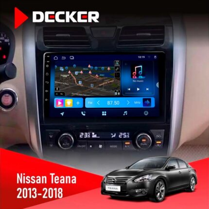 Штатна магнітола Nissan Teana 2013-2018 Decker D10-008 8x128 DSP 4G