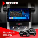 Штатна магнітола Nissan X-Trail 2007-2014 Decker D10-008 8x128 DSP 4G