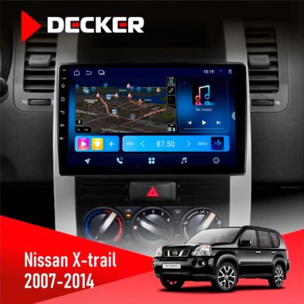 Штатна магнітола Nissan X-Trail 2007-2014 Decker D10-008 8x128 DSP 4G