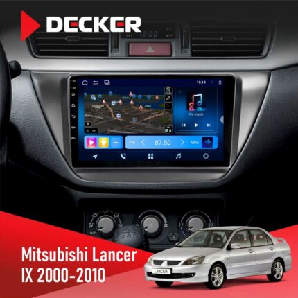 Штатна магнітола Mitsubishi Lancer 9 Decker D9-008 8x128 DSP 4G