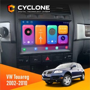 Штатна магнітола Volkswagen Touareg 2002-2010 Cyclone C9-001 2x64 CPL